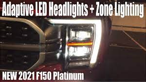 Maybe you would like to learn more about one of these? 2021 Ford F 150 Platinum At Night Interior Exterior Youtube