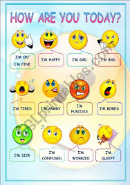 Flashcards With Basic Emotions Can Be Used As A Poster In The Classroom English Teaching Materials English Lessons For Kids English Activities For Kids