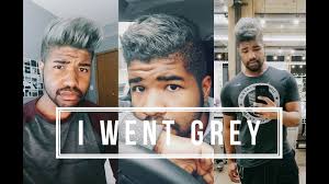 As such, you may look older than you are with gray hair. I Went Grey Relaxed Hair For Black Men Youtube