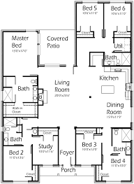 The vast majority of us have to operate within some 40' x 60' floor plan: 3037 Sq Ft 6b4b W Study Min Extra Space House Plans By Korel Home Designs 6 Bedroom House Plans 1 Bedroom House Plans House Layout Plans