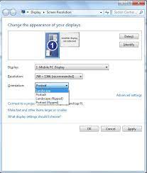 How To Change Screen Resolution Display Orientation In Windows 7 Display Resolution Screen Resolution Job Images