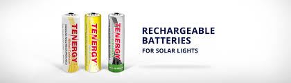 Rechargeable Batteries For Solar Lights