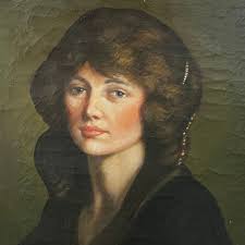 ANONIMO, Portrait of a woman copy of George Percy Jacomb-Hood