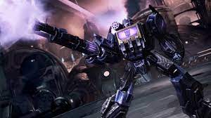 The cartoon was produced by cartoon network, scripted in the united states, with character and background designs by the crews behind shows like teen titans and ben 10, while animation was provided by japanese studios mook, the answer studio, studio 4°c, barnum studio. Transformers Sound Wave Pc War For Cybertron Wallpaper 123497
