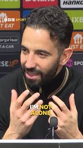 "I felt that I'm not alone. I'm like one of them now.", It was a "really  special" night for Ruben Amorim at Old Trafford ❤️