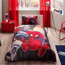 Tac Lisansli Spiderman In City Ranforce Nevresim Takimi Nevresim Takimi Nevresim Takimlari Nevresim