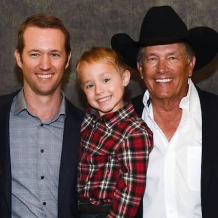 Happy 45th Birthday to Bubba Strait, George Strait's son, who was born May 14, 1981 — and made George a proud Grandpa! #GeorgeStrait #BubbaStrait #CountryMusicFamily