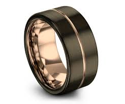 With the lowest prices online, cheap shipping rates and local collection options, you can make an even bigger saving. Gunmetal Tungsten Ring Mens Wedding Band Rose Gold 18k 12mm Etsy