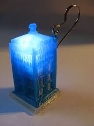 Led Tardis Earrings By Weeksb Tardis 3d Printing Unusual Gifts For Her