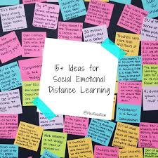 15 Ideas For Social Emotional Distance Learning Social Emotional Learning Activities Social Emotional Activities Social Emotional Skills
