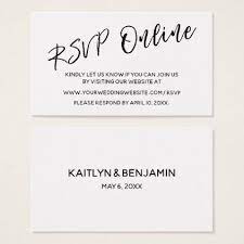 Wedding Rsvp Online Casual Handwriting Insert Card Zazzle Com Rsvp Online Wedding Invitation Online Rsvp Online Wedding Cards
