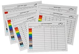 puppy whelping charts for record keeping great for breeders