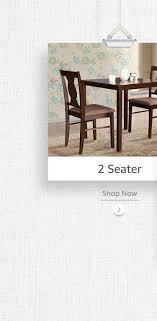 Imagine family dinners seated around a cozy, traditional set, or visualize modernizing your living space with a chic contemporary discount dining room set. Dining Table Buy Dining Table Online At Best Prices In India Amazon In
