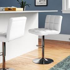 From $285.49($71.37 per item) $511.99. Leather White Bar Stools Counter Stools You Ll Love In 2021 Wayfair