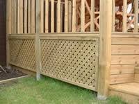Outdoor living space and enjoyment were greatly enhanced with the addition of a paver patio that extended under the existing deck. How To Enclose A Deck