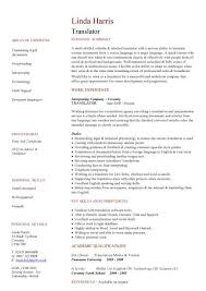 Interpreter Cv Top 14 Interpreter Resume Objective Examples You Can Apply