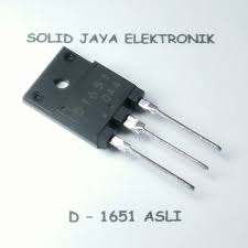 • silicon npn transistor horizontal deflection output for high resolution display, color tv. Jual Transistor D1651 Asli Original Ic Tr 2sd1651 Tr Horizontal Horisontal Di Lapak Solid Jaya Elektronik Bukalapak
