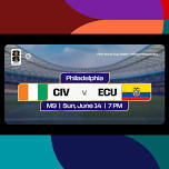 Ecuador vs Cote d'Ivoire - World Cup - Match 9