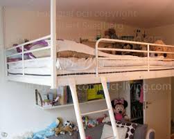 Brackets To Make A Loftbed Ikea Tromso Into A Ceiling Hanging Bed No Url Ikea Hochbett Decke