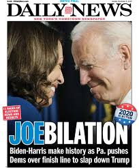 Senator, vice president, 2020 candidate for president of the united states, husband to jill let me be clear: Extra Extra Biden Wins New York Daily News