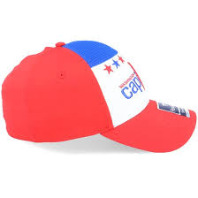The capitals wore the same jersey, minus the nhl winter classic patch, on february 1, 2011, to honor hockey hall of fame winger dino ciccarelli. Washington Capitals Breakaway Alternate Jersey White Blue Red Flexfit Fanatics Caps Hatstoreworld Com