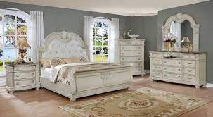 Maybe you would like to learn more about one of these? Crown Mark B1630 Stanley Antique White Solid Wood King Bedroom Set 5pcs Classic B1630 Ek Set 5 Buy Online White Bedroom Set Furniture Antique White Bedroom Furniture Bedroom Furniture For Sale
