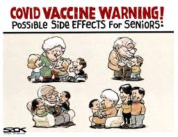 Happy vaccine nurse vaccine vaccination for kids kids vaccine syringe cartoon cartoon syringe kids and vaccines infographic influenza vaccination baby vector vaccinate baby. Sack Cartoon Covid 19 Vaccine Side Effects Include Star Tribune