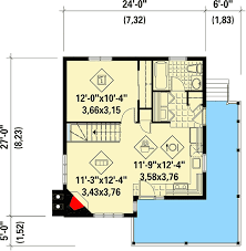 Our huge inventory of house blueprints includes simple house plans, luxury home plans, duplex floor plans, garage plans, garages with apartment plans, and more. Simple One Bedroom Cottage 80555pm Architectural Designs House Plans