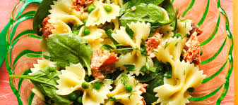 Creamy pasta and cabbage salad. Summery Salmon Pasta Salad John West Uk
