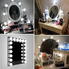 2020 Led Vanity Mirror Lights Holly Wood Style Bulbs 7000k Dimmable Daylight White Hidden Adjustable Length Led Mirror Light For Makeup Vanity Ta From Led Factory168 15 48 Dhgate Com