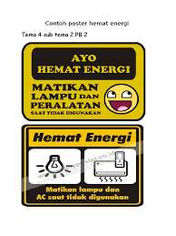 10 contoh gambar hemat energi contohgambar website. Contoh Poster Hemat Energi