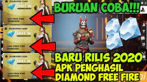 Apk Penghasil Diamond Ff Tercepat 2020 Cara Mendapatkan Diamond Free Fire 2020 Youtube