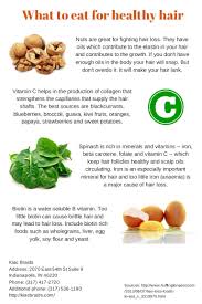 Without it, nothing wants to grow. What To Eat For Healthy Hair