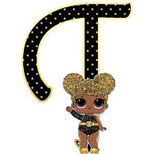 Here are doll wigs made from christmas tinsel, packing peanuts, c. Lol Surprise T Lettering Dolls Letters