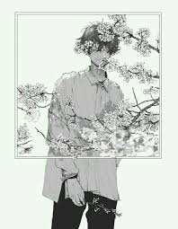 Black And White Anime Boy Aesthetic Pin By Phnnig On Boys Aesthetic Anime Boy Art Anime Boy