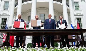About:blank pagina 2 di 2. Siglati Gli Accordi Di Abramo Per La Pace In Medioriente I Palestinesi Lanciano Razzi Su Israele Serravalle Web Riva Del Po