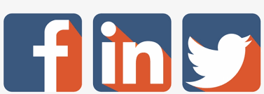 Social Media Facebook Twitter Linkedin Icons Png Png Image Transparent Png Free Download On Seekpng