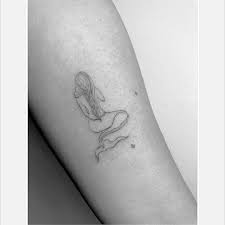 Maybe you would like to learn more about one of these? 7 219 Likes 84 Comments Daniel Winter Winter Stone On Instagram The Most Simple Mermaid That S What She W Line Tattoos Mermaid Tattoo Fine Line Tattoos