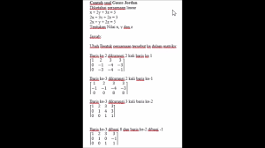 Soal eliminasi gauss dan jawabannya. Sharinggan Contoh Soal Eliminasi Gauss Jordan