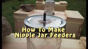 It's also currently one of its most vulnerable. Homemade Bee Feeders Mason Jar Bee Feeder Youtube