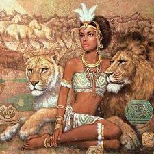 Queen Of The South Queen Of Sheba Lion Queen African Royalty African Queen Black Women Art