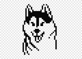 Un mapa de bits es una matriz cartesiana (bidimensional) de pixeles, con coordenadas verticales y horizontales que determinan la posición de un pixel en la imagen. Lobo Gris Pixel Art Siberiano Husky Dibujo Pixel Art Texto Rectangulo Png Pngegg