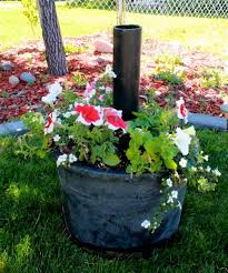 Diy Umbrella Stand And Planter Patio Umbrella Stand Outdoor Umbrella Stand Umbrella Stand