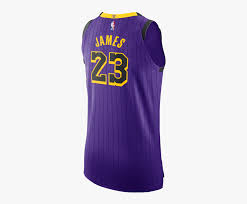 Lakers jersey with free delivery. Los Angeles Lakers City Edition Lebron James Authentic Active Shirt Hd Png Download Kindpng