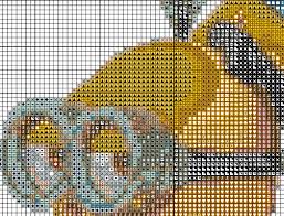 minions cross stitch pattern