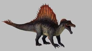 Dinosaur Spino Beast Monster Dragon By Peacepark Notes 1 The Model Has 3 Textures Include 1 Diffuse And 2 Normal Textures Animals 3d Model Spinosaurus