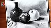 I used faber castel crayons and tissue to mix. Still Life Drawing Still Life Drawing For Kids Simple And Easy Ever Art Youtube
