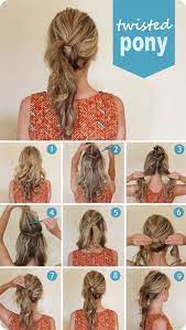 3 Easy Ways Back To School Hairstyles Hair Styles Ponytail Hairstyles Easy Twist Ponytail