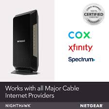 Modem characteristics premium quality refurbished cable modem power adaptor included (also available without psu) docsis 3.0 compatible. Netgear Cm1200 Multi Gig Docsis 3 1 Modem Approved Modems