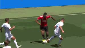 Jesse lingard ретвитнул(а) miss warden. Gif Anthony Martial With Epic Dribble And Assist Vs Real Madrid Witty Futty